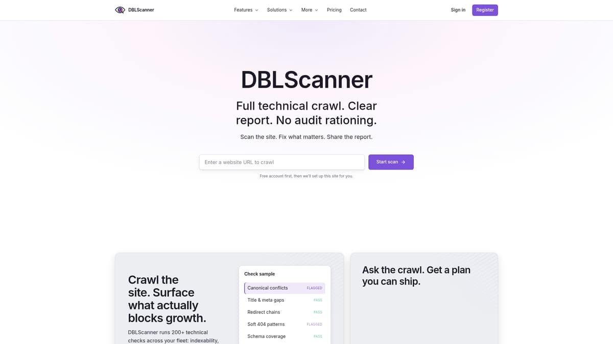DBL Scanner
